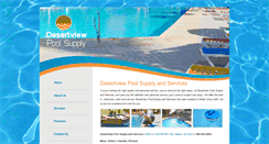 Desktop Screenshot of desertviewpoolsupply.com